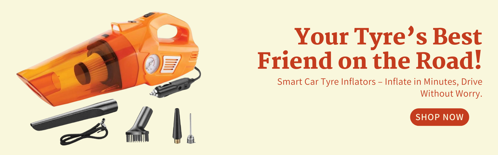Car Tyre Inflators Banner
